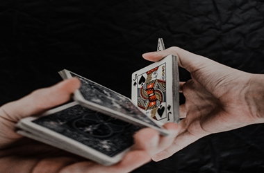Professional custom playing cards for casino, magic, and cardistry with air-cushion finish.